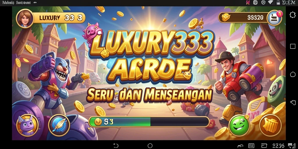 Tampilan seru gameplay LUXURY333 yang penuh tantangan.