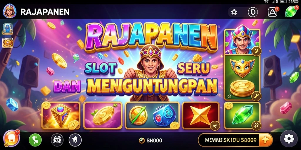Screenshot gameplay RAJAPANEN menampilkan pengalaman bermain Slot yang mendebarkan.