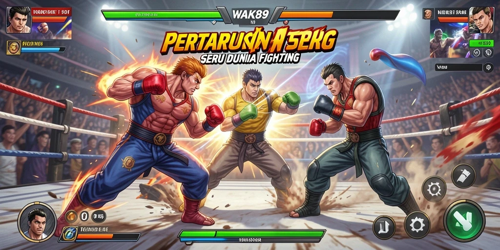 Tampilan gameplay WAK89 yang memukau dan penuh aksi.